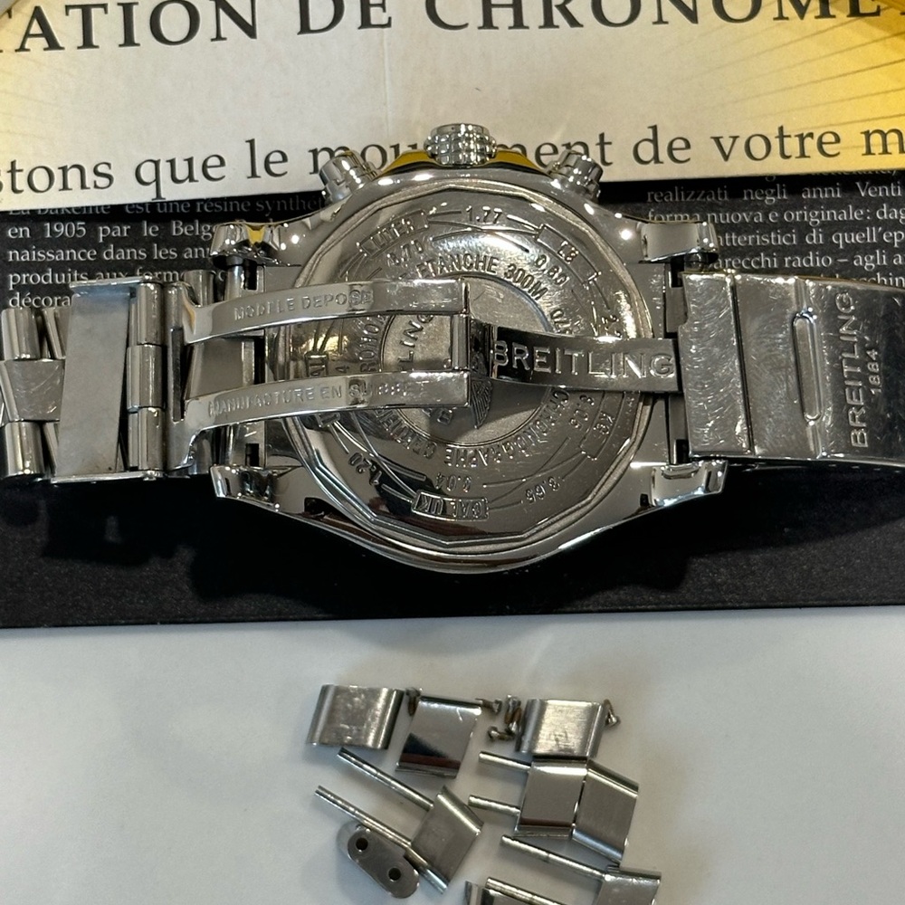 Breitling Super Avenger Diamond Watch - Picture 10 of 14